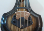 KK Baby Bass model KB1 Spanish Olive burst to black pickup – electric upright bass