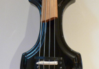 KK Baby Bass model KB1 solid black body– electric upright bass