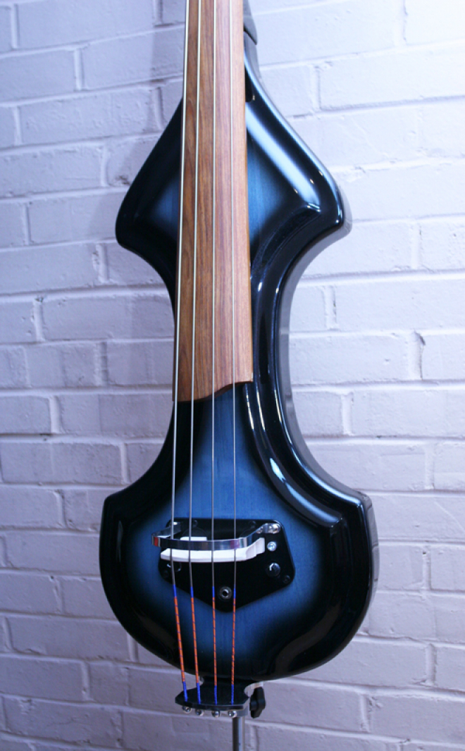 KK BabyBass model KB1 body with Granadillo fingerboard – Electric Upright Bass