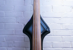 KK BabyBass model KB1 Granadillo fingerboard front-Electric Upright Bass