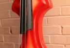 KK Baby Bass Model KB1 nordic red burst- body. electric upright bass