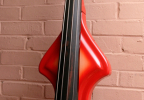KK Baby Bass Model KB1 nordic red burst- front. electric upright bass
