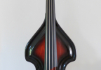 KK Baby Bass Traditional red burst front – electric upright bass