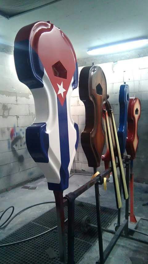 basses in the workshop 1
